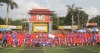 Giao lưu bóng đá gây quỹ ủng hộ sinh viên nghèo hiếu học tại Trường Đại học Sao Đỏ