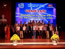 Khoa Điện tử - Tin học tổ chức giao lưu với hội IT Chí Linh
