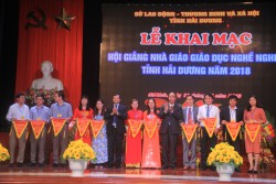 Khai mạc Hội giảng Nhà giáo giáo dục nghề nghiệp tỉnh Hải Dương năm 2018