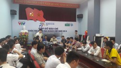 Đội tuyển Robocon SAODO-DT02 khoa Điện tử - Tin học tham gia chung kết cuộc thi robocon Việt Nam 2018