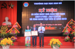 Trường Đại học Sao Đỏ long trọng tổ chức lễ kỉ niệm ngày: “Nhà giáo Việt Nam 20-11”
