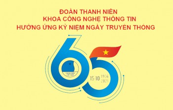 Đoàn thanh niên Khoa Công nghệ thông tin hưởng ứng kỷ niệm 65 năm Ngày truyền thống Hội Liên hiệp thanh niên Việt Nam (15 10 1956   15 10 2021)
