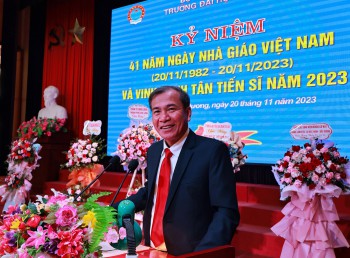 Đại học Sao Đỏ kỷ niệm 41 năm ngày Nhà giáo Việt Nam (20/11/1982-20/11/2023) và vinh danh tân tiến sĩ năm 2023