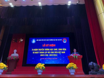 Trường Đại học Sao Đỏ tổ chức Kỷ niệm 74 năm ngày truyền thống học sinh, sinh viên, HSV Việt Nam