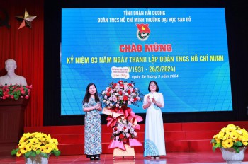Đoàn TNCS Hồ Chí Minh Trường Đại học Sao Đỏ Kỷ niệm 93 năm ngày thành lập Đoàn thanh niên cộng sản Hồ Chí Minh (26/3/1931- 26/3/2024)