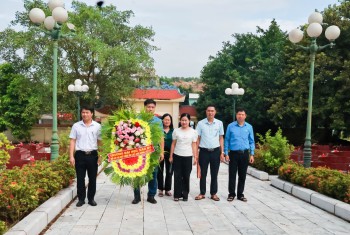 Đại học Sao Đỏ tri ân các anh hùng liệt sĩ, Mẹ Việt Nam anh hùng nhân kỷ niệm 77 năm Ngày Thương binh - Liệt sĩ (27/7/1947 - 27/7/2024)