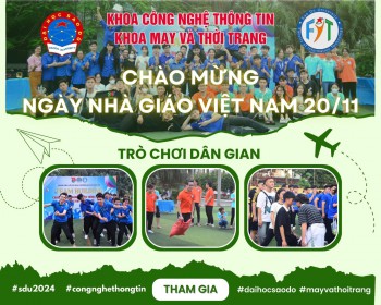 Khoa Công nghệ thông tin tổ chức teambuilding hướng tới chào mừng ngày 20/11