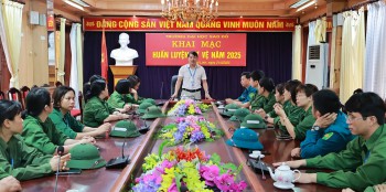 Khai mạc huấn luyện cho Tự vệ tại chỗ năm 2025