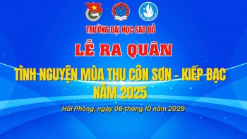 Lễ ra quân tình nguyện phục vụ Lễ hội Mùa thu Côn Sơn - Kiếp Bạc năm 2025