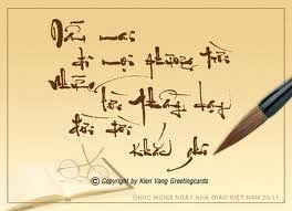 Nghề giáo – nghề cao quý nhất trong những nghề cao quý