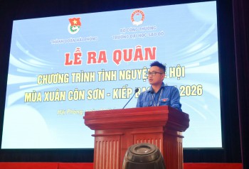 LỄ RA QUÂN CHƯƠNG TRÌNH TÌNH NGUYỆN MÙA XUÂN 2026