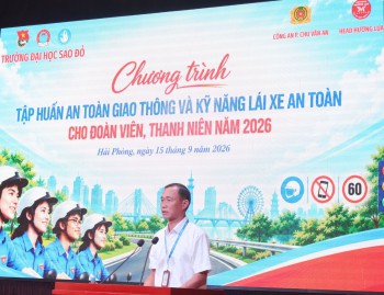 Đoàn viên, sinh viên Khoa Công nghệ thông tin tích cực hưởng ứng Chương trình Tập huấn an toàn giao thông và kỹ năng lái xe an toàn năm 2026