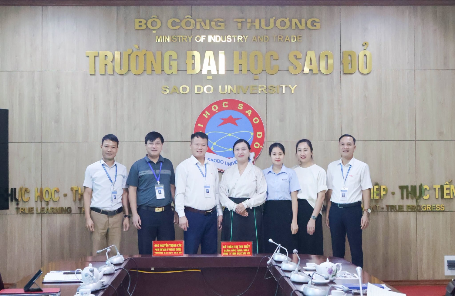 TRƯỜNG ĐẠI HỌC SAO ĐỎ TĂNG CƯỜNG MỞ RỘNG QUAN HỆ HỢP TÁC VỚI DOANH NGHIỆP