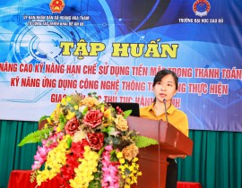 Tập huấn chuyển đổi số cho nhân dân